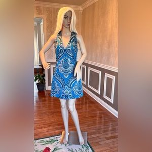Alice + Olivia dress!👗Turquoise/Multi/size-2/dry clean only